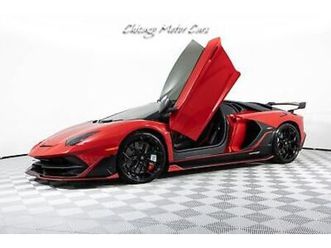 LAMBORGHINI AVENTADOR SVJ lp770-4-svj-only-4k-miles-ad-personam-paint-carb