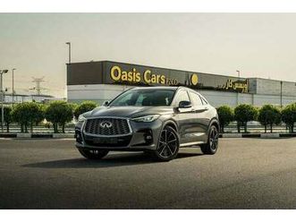 infiniti qx55 essential proassist gcc agency warranty with insurance and registration