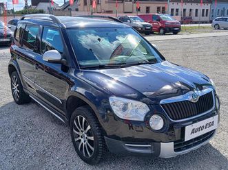 škoda yeti 2.0tdi 4x4, čr, bixen, ac