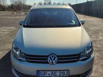 volkswagen sharan 2,0tdi 2014 165000 wersja highline 7 osób zgorzelec - sprzedajemy.pl