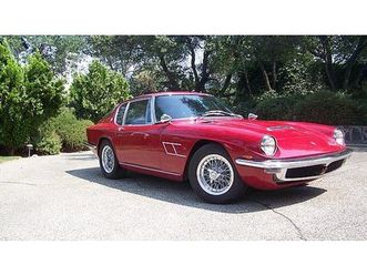 1967 maserati mistral rouge manuel, 5 vitesses conduite à...