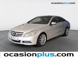 mercedes-benz e 220 cdi coupe blue efficiency avantgarde (163 cv)