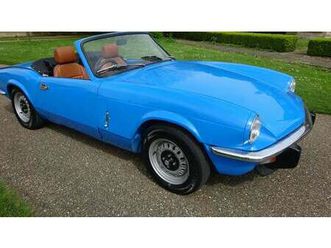 1981 triumph spitfire bleu manuel, 4 vitesses conduite à...