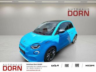 abarth 500c cabrio scorpione-/winter-paket schalensitze