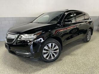 used 2014 acura mdx sh-awd/navi/backup camera/bspot/push start/comfort access