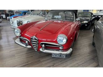 1960 alfa romeo giulietta spider