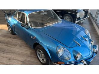 1974 alpine a110 bleu manuel, 4 vitesses conduite à gauch...