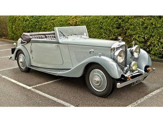 1934 derby bentley 3.5 litre park ward drophead coupe a vendre