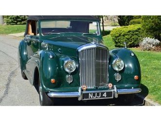 1953 bentley r type vert conduite à gauche in états-unis...
