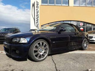 e 46 cabrio automatica hard top iscritta asi
