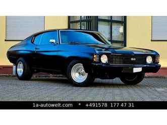 chevrolet chevelle ss restauriert schwarz matt metall