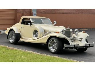 1982 excalibur series iv roadster#25022 a vendre