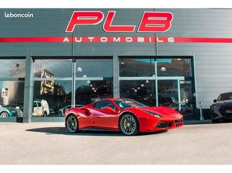 ferrari 488 spider v8 3.9 t 670ch 38500 km / sieges racing carbone / tva recuperable
