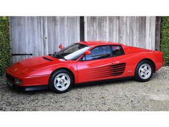 1986 ferrari testarossa with rare twin flying mirror set-up (lhd) a vendre
