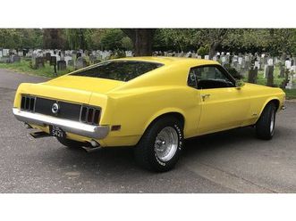 1970 ford mustang in twickenham, middlesex, royaume-uni -...