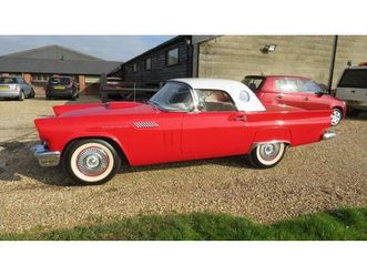 1957 ford thunderbird rouge automatique conduite à gauche...