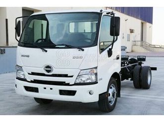 hino 300 714 chassis, 4.2 tons (approx.), single cabin with turbo, abs and air bag my23 (export only)