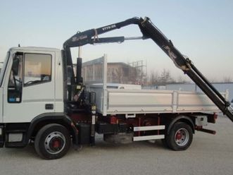 other eurocargo 130 e 18 con gru e ribaltabile trilatera