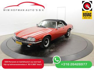 jaguar xjs - 5.3 v12 278pk convertible first paint leer elektr ramen stoelverw