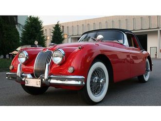 1958 jaguar xk150 rosso manuel, 4 vitesses conduite à gau...