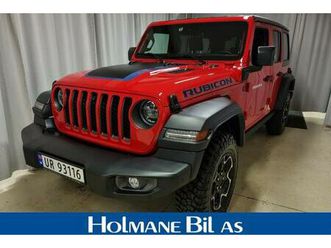 4xe phev rubicon plug-in, 380hk,skinn,krok,2sett hjul