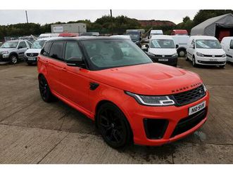 range rover sport svr