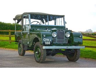 land rover series one