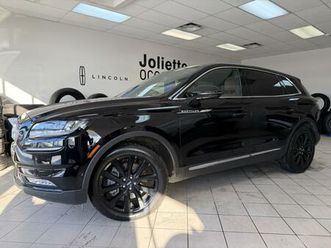 lincoln nautilus 2023 reserve awd 201a ultimate monochrome 20po noir