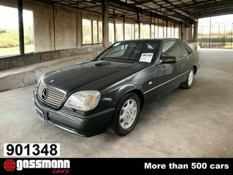 1993 mercedes-benz cl - s 600 coupe / cl 600 coupe / 600 sec c140