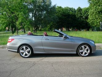 classe e cabrio e 350 cdi cabrio blueefficiency avangarde amg