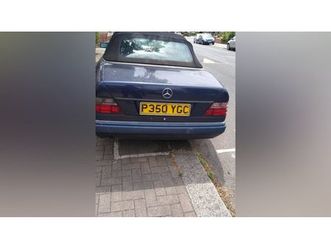 1997 mercedes w124 e220 cabrio convertible lhd 118kms ulez exempt a vendre