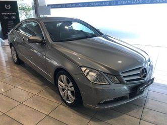 classe e (w/s211) e 250 cdi coupé blueefficiency avantgarde