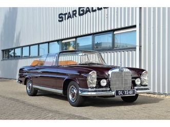 mercedes-benz s-klasse cabrio - 220 se w111