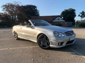6.2 clk63 amg cabriolet 7g-tronic 2dr
