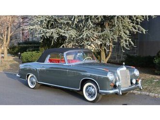 1958 mercedes-benz 220s 'ponton' cabriolet#24118 a vendre