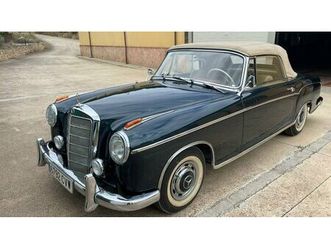1959 mercedes ponton s cabriolet a vendre