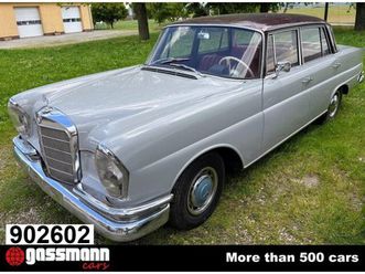 1961 mercedes-benz s-class heckflosse - 220 seb heckflosse w111/3