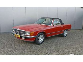 mercedes-benz sl-klasse cabrio - 380 incl. hardtop