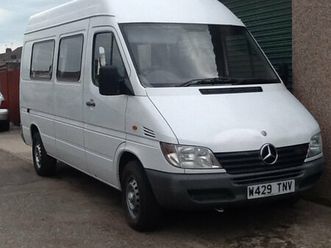 mercedes-benz, sprinter, panel van, 2000. motorhome, manual, 2148 (cc)