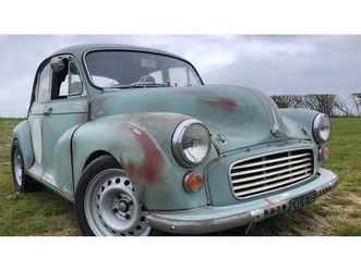 1967 morris minor bleu manuel, 4 vitesses conduite à droi...