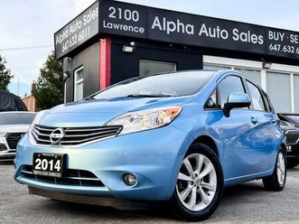 used 2014 nissan versa note 5dr hb 1.6 |technology pckg|360camera|