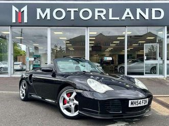 3.6 996 turbo cabriolet tiptronic s awd 2dr