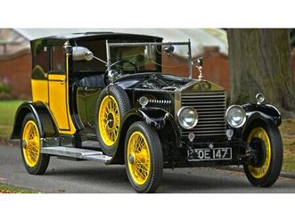 1927 rolls-royce 20hp open-drive brougham a vendre