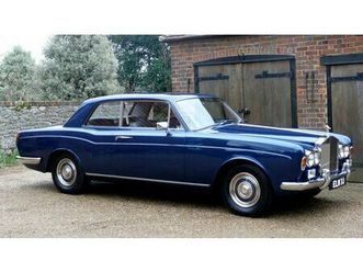 1970 rolls-royce mulliner park ward coupe (corniche) a vendre