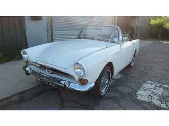 1967 sunbeam alpine blanc manuel conduite à droite in roy...