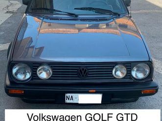 asi volkswagen golf gtd anno 1985 originale
