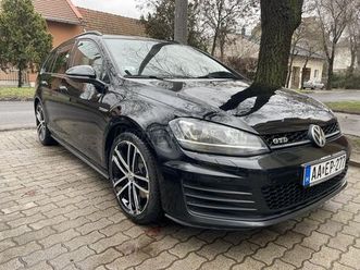 volkswagen golf vii variant 2.0 tdi bmt gtd digit klíma.ülésfűtés.alcantara.panoráma tetőablak.vonohorog.dynaudio.nagy navi