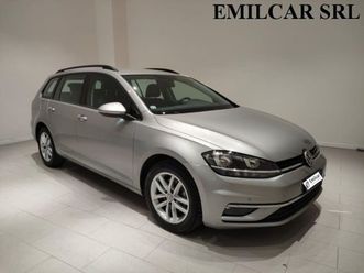 golf 7ª serie golf variant 1.6 tdi 115 cv business bluemotion technology