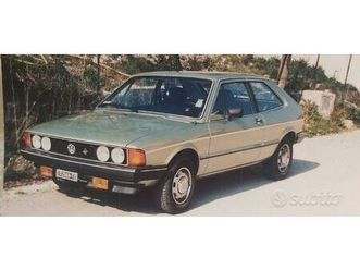 volkswagen scirocco - 1981