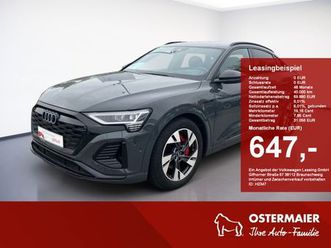 audi q8 e-tron sportback s-line 55 quattro acc.head-u